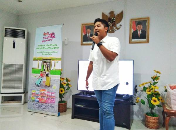 Sambutan Mudik Warna Wangi Mudik DAIA Surabaya