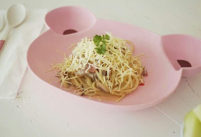 Spaghetti porsi anak