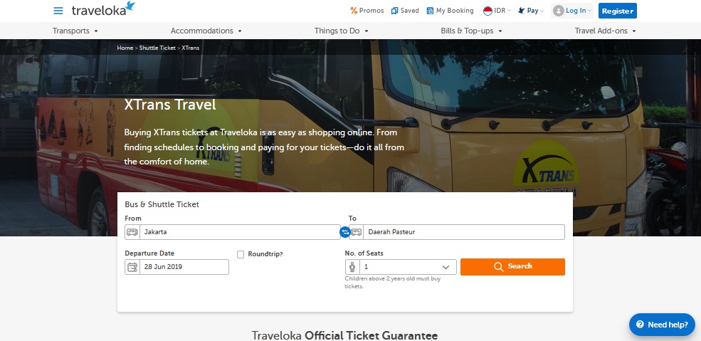 xtrans jakarta bandung