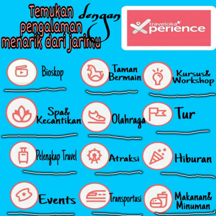 Produk Traveloka Xperience