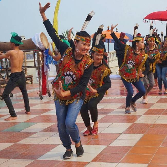 Seni Rampak Bedug di Anyer Banten 