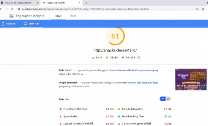 Snacks-desserts.id versi Desktop
