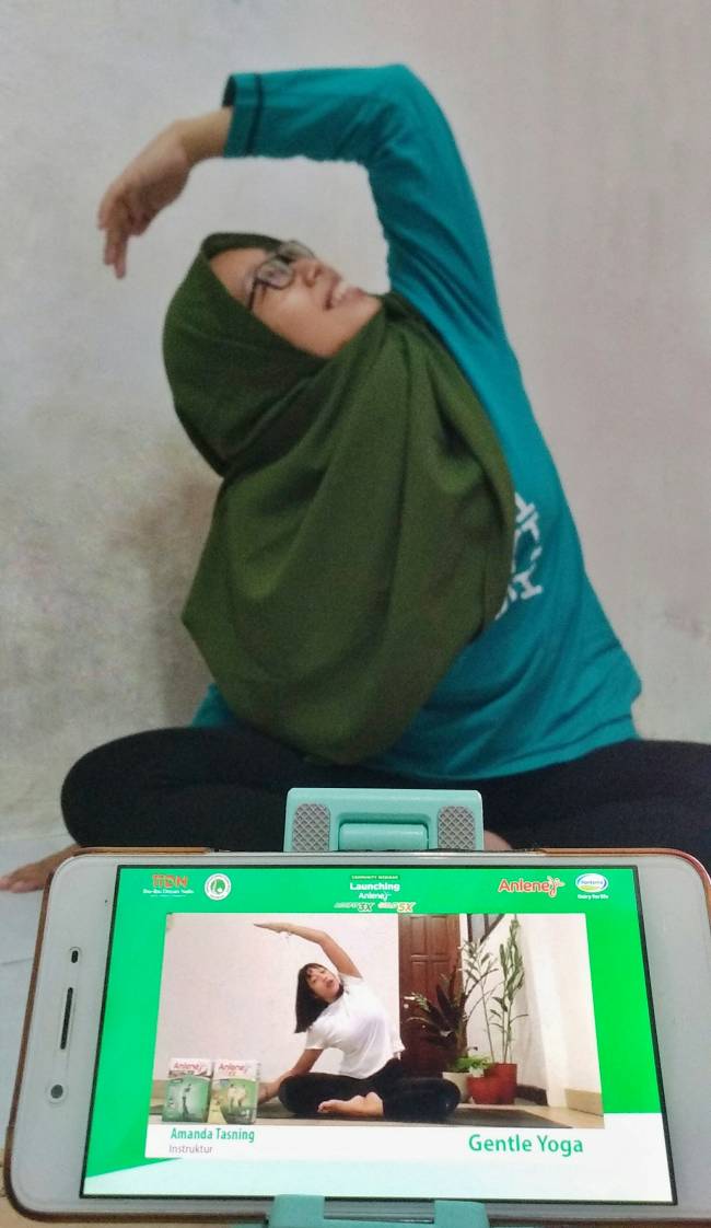 Bergerak Aktif dari Rumah