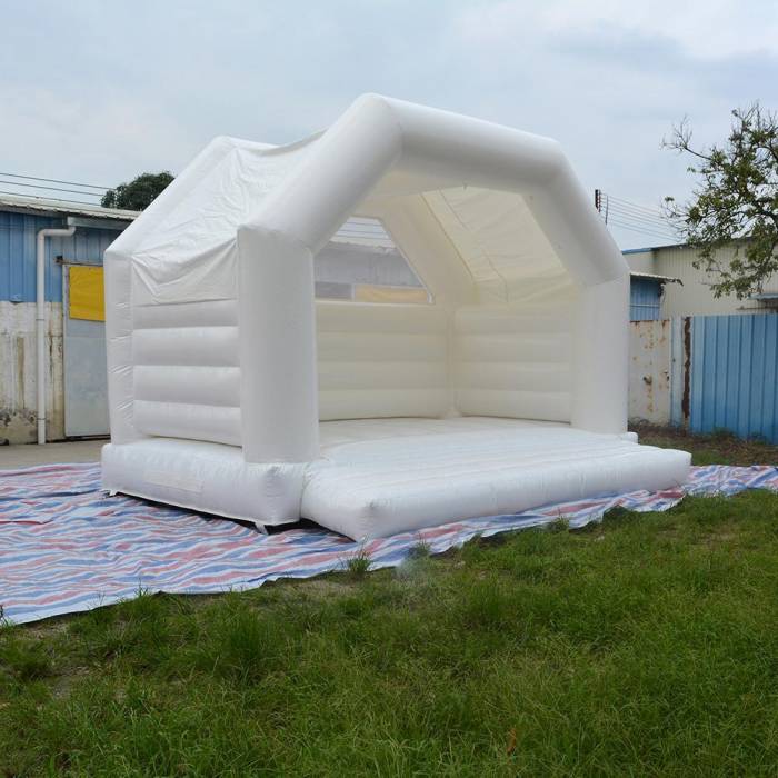White bounce house for sale