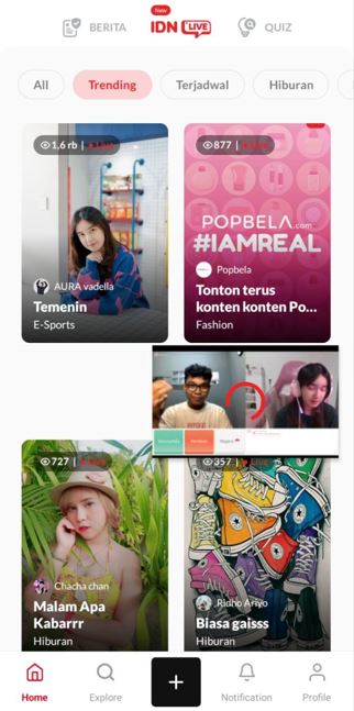 Nonton Live Streaming IDN App_