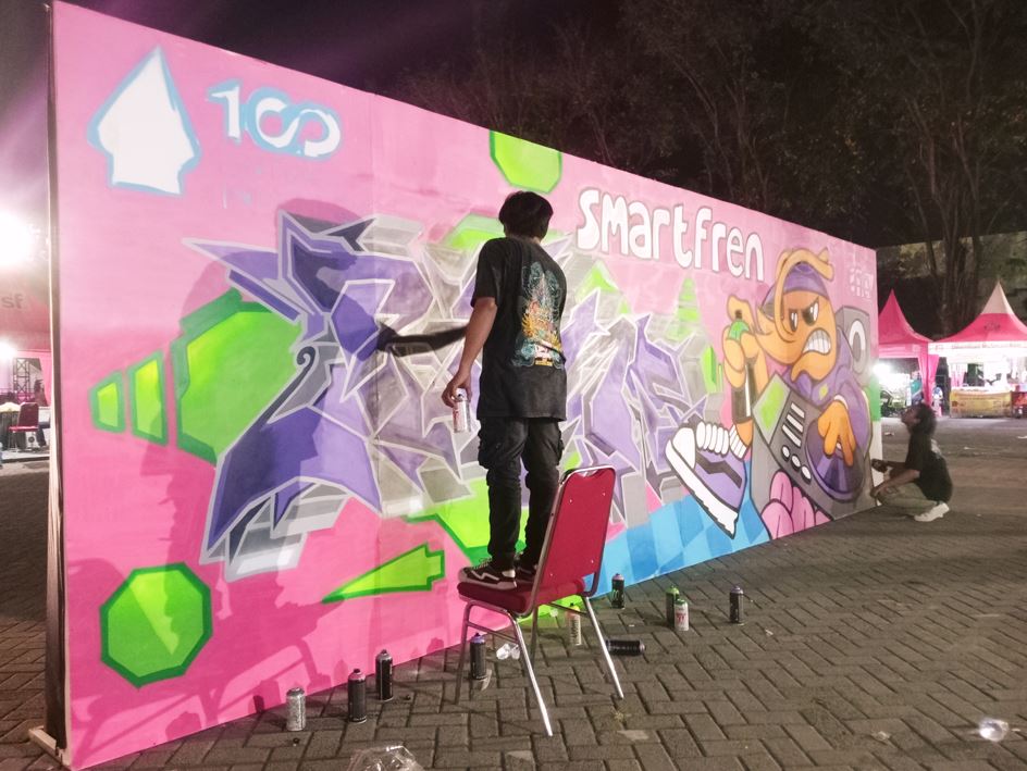Komunitas Grafitty WOW 100% Sidoarjo