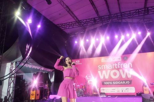 Konser Lala Widy di WOW 100% Sidoarjo