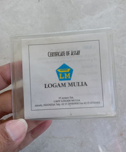 Sertifikat Logam Mulia