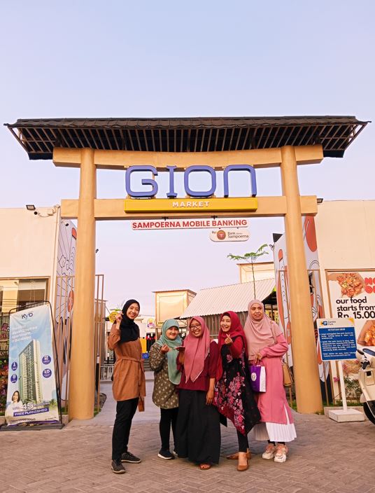 Sampoerna Mobile Saving Transaksi QRIS di GION Market