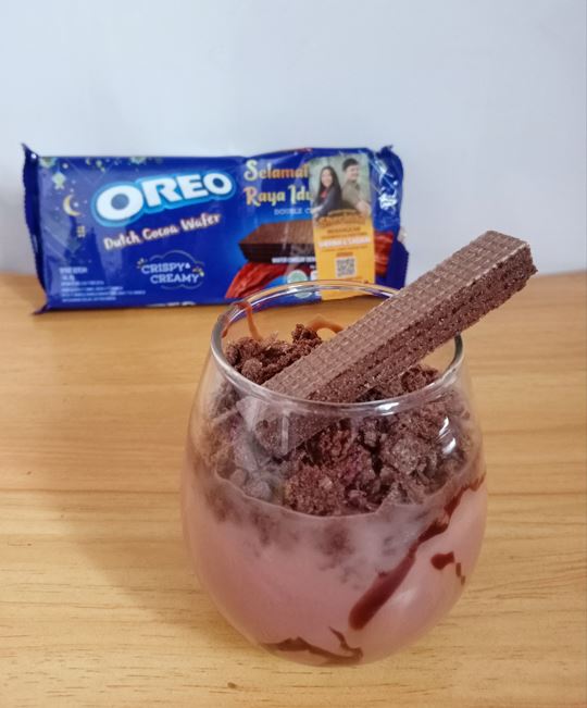 Resep Es Susu OREO Wafer