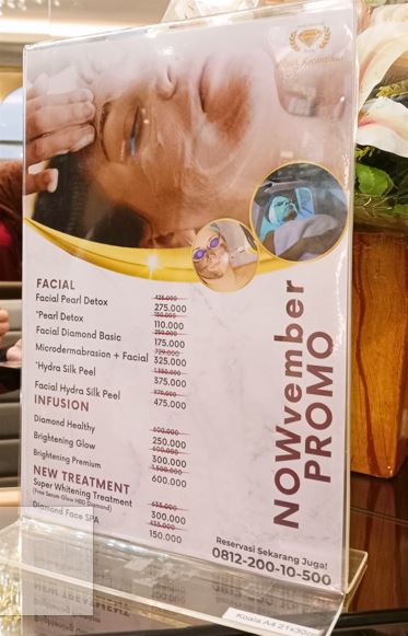 Harga Treatment Klinik Derm Diamond Beauty Surabaya